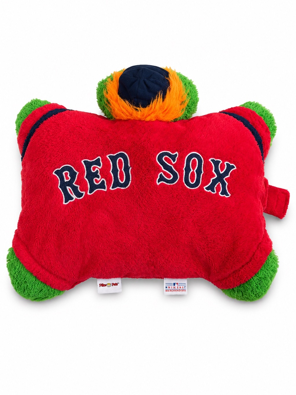 Pillow Pets Boston Red Sox Wally Plush Pillow MLB Mascot Stuffed Animal Red
